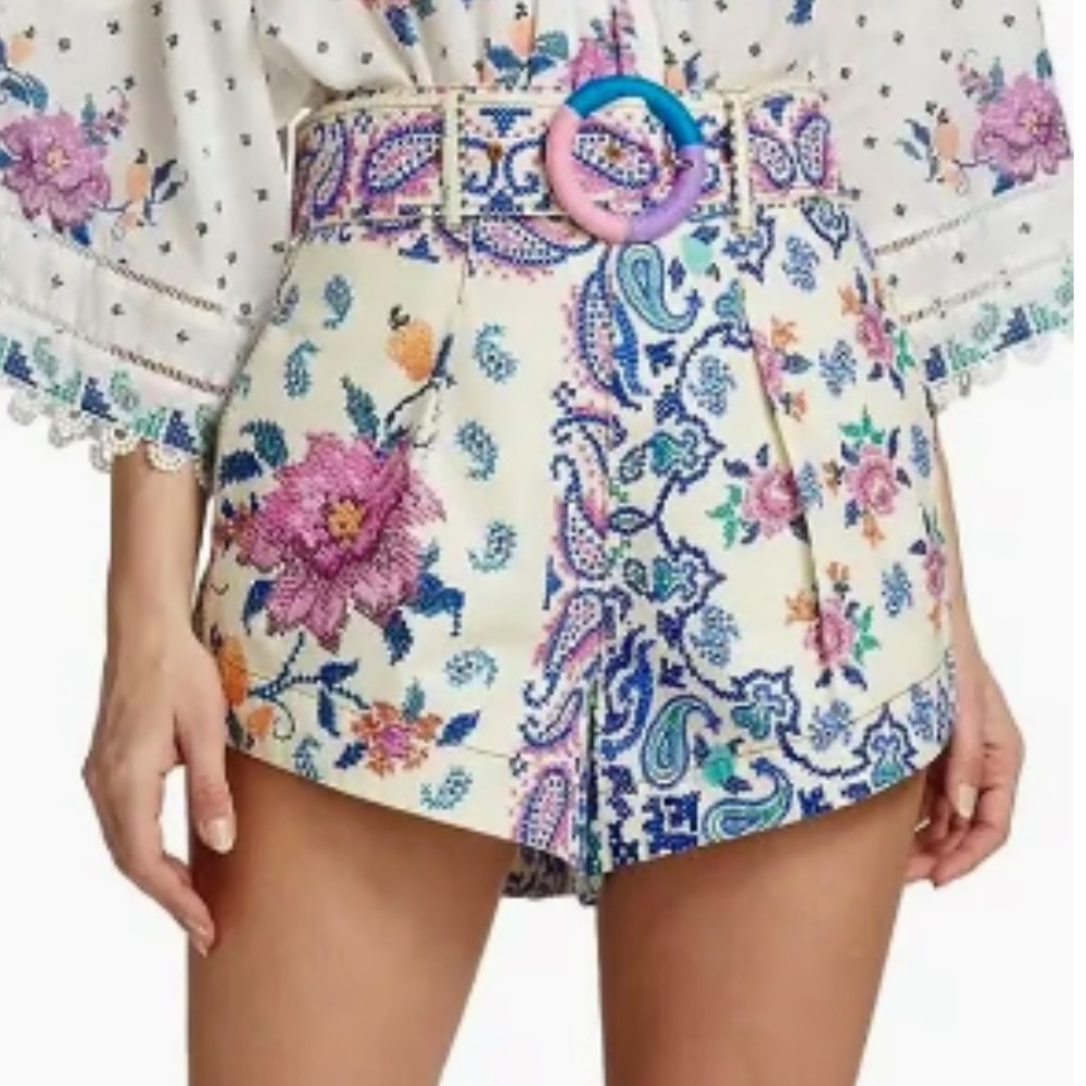 Floral Patterned Women's Shorts farm rio